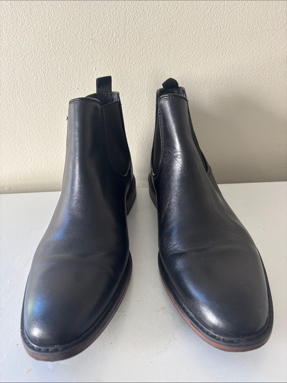 Nordstrom Men’s Black Leather Chukka Boots